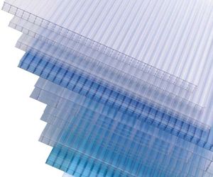 Plaque alvéolée en <span class=keywords><strong>polycarbonate</strong></span> translucide colorée anti-UV pour <span class=keywords><strong>serre</strong></span> extérieure avec design écologique - Product Image 6