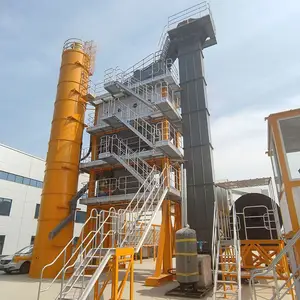 Stationary 120tph Asphalt Batch Hot Mixing Plant Machinery