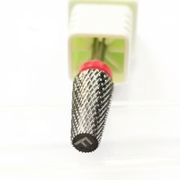 Prix de gros Embout de ponceuse à ongles conique en carbure doré 3/32 pour cuticules, fraise de ponçage en carbure pour manucure et dépose de gel