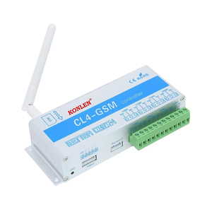 Gsm Sms App Afstandsbedieningsschakelaar 4-kanaals Relaismodule Met Temperatuurvochtigheidssensor Voor Poortopener Industriële Automatisering - Product Image 1