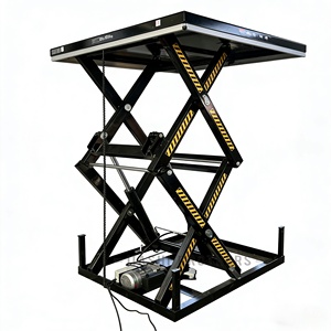 Hafif Elektrikli Taşınabilir Standart Kaldırıcı Platform Makaslı Kaldırma Masası Depo Çalışmaları İçin - Product Image 1