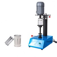 Machine de capsulage semi-automatique REALMAX pour boîtes de conserve – Structure industrielle durable – Scelleuse de canettes en verre et métal pour sodas – Machine de capsulage et de sertissage