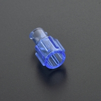 Livraison rapide haute pression PC ABS plastique femelle Luer Lock Plug embouts Combi bouchon IV seringue adaptateur produit