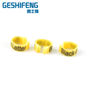 8mm <span class=keywords><strong>10mm</strong></span> 12mm 14mm זול פלסטיק ציפור קליפ להקות ציפור תוכי מירוץ יונת טבעות טבעות - Product Image 6