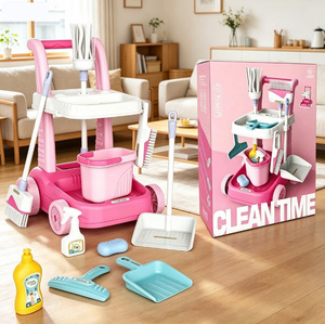 Ensemble de jouets de nettoyage <span class=keywords><strong>pour</strong></span> enfants 24 pièces, <span class=keywords><strong>kit</strong></span> de jeu d'imitation ménager avec peinture dinosaure, outils de nettoyage éducatifs <span class=keywords><strong>pour</strong></span> tout-petits, jouets de rôle - Product Image 2