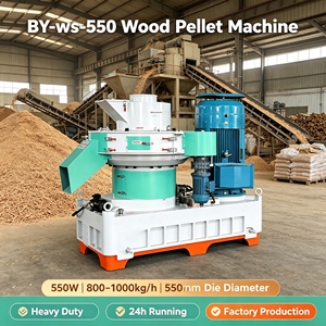 เครื่องอัด<span class=keywords><strong>เม็ด</strong></span>แบบวงแหวนแนวตั้งสำหรับงานหนัก ขับเคลื่อนด้วยมอเตอร์ไฟฟ้า 75 กิโลวัตต์ ผลิต<span class=keywords><strong>เม็ด</strong></span>ชีวมวลได้ 800-1000 กิโลกรัม/ชั่วโมง ความจุสูง - Product Image 1