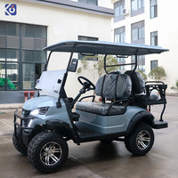 Voiture de golf électrique tout-terrain CAMP Off Road Club, 4 places, avec batterie au lithium 7,5 kW, pour le tourisme