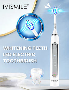 Spazzolino Elettrico Sonico a LED 2025 con Logo Personalizzato, Alta Qualità, Impermeabile IPX7, per Sbiancamento dei Denti - Product Image 4