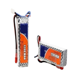 แบตเตอรี่โดรน 1200mAh 11.1V 14.8V 22.2V ลิเธียมไอออนแพ็ค 120C แบตเตอรี่ลิเธียมซัลเฟอร์ สำหรับ UAV 500 รอบ ชีวอายุการใช้งานยาวนาน - Product Image 2