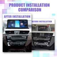 Radio Mobil Android 13 12,3 Inci untuk BMW X1 F48 2016-2018 NBT EVO GPS Navigasi Stereo Video Multimedia Player Head UNIT