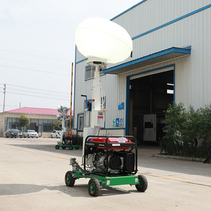 Miễn phí vận chuyển di động tháp chiếu sáng giá gắn mạnh mẽ Trailer Gắn Đèn tháp di động - Product Image 3