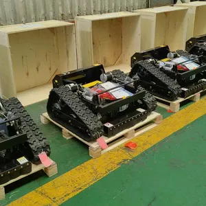 EPA üreticisi RC sıfır dönüş Mini traktör Robot gaz Mini uzaktan çim biçme makinesi akıllı benzin çim biçme makinesi