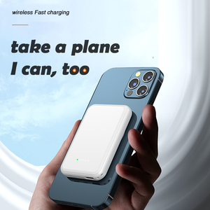 Chargeur rapide haute capacité 5000mah Mini banque d'énergie magnétique sans fil 5w avec chargement sans fil, vente en gros - Product Image 6