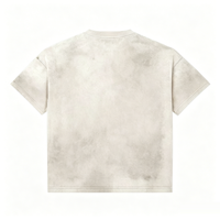 T-shirt DTG personnalisé Kornit, imprimé graffiti en strass effet soleil délavé, streetwear, fabrication OEM directe d'usine