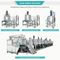 Mélangeur Cosmétique, Agitateur, Cuve de Mélange, Machine à Chauffage Électrique, Mélangeur de Shampooing, Savon Liquide, Machine à Fabriquer des Détergents