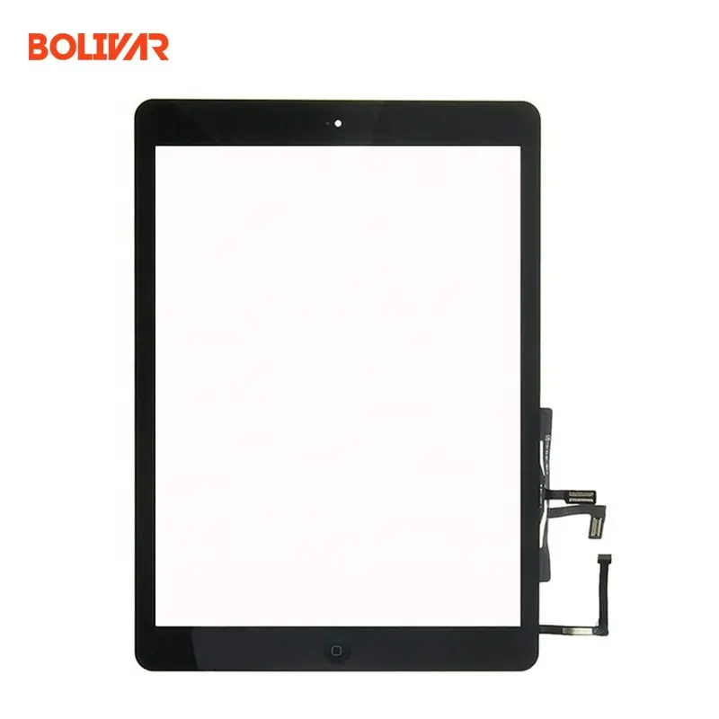 for ipad air touch screen for ipad 5 digitizer front glass replacement parts A1474/A1475/A1476/A1823/A1822