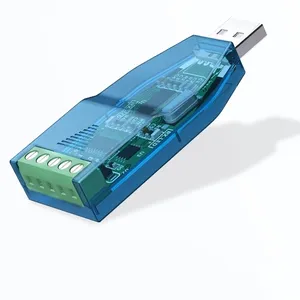 Kompatibilitas V2.0 standar RS-485 A modul papan konektor USB industri ke RS232 perlindungan ditingkatkan konverter RS232
