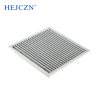 Grille de ventilation murale en alliage d'aluminium pour cuisine, couvercle de grille de sortie de sol, couvercle de grille de climatisation