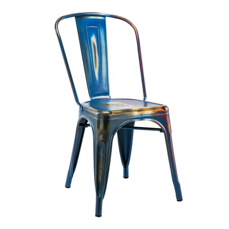 Groothandel Xavier Pauchard cafe gebruikt metalen vintage stoel