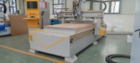 Routeur CNC automatique à 4 axes Supercnc Mach3 à broche unique pour la découpe de portes en bois pour l'industrie du meuble