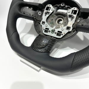 Volant de sport en cuir pleine fleur personnalisé en usine pour BMW <span class=keywords><strong>MINI</strong></span> R56 R50 <span class=keywords><strong>R53</strong></span> F56 R55 R61 <span class=keywords><strong>Mini</strong></span> Coupé Roadster Paceman R59 - Product Image 4