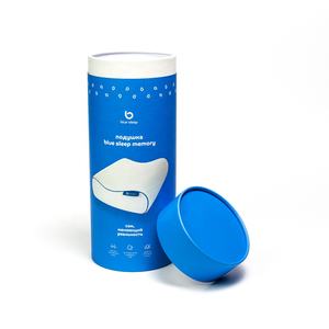 صندوق هدايا أسطواني دائري من الورق المقوى بشعار مخصص لعام 2026 للوسائد - Product Image 4