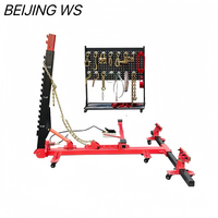 Banc de réparation automobile portable en acier inoxydable robuste de style simple Beijing Ws W-2 avec système de mesure 2D de haute qualité
