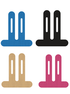 Cinta Deportiva <span class=keywords><strong>de</strong></span> Kinesiología Precortada <span class=keywords><strong>de</strong></span> Alta Calidad, Transpirable, Impermeable, Elástica, Hipoalergénica, con Color y Logotipo Personalizables - Product Image 1