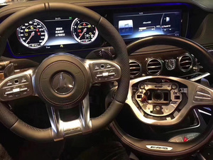 Adecuado para actualizar el <span class=keywords><strong>volante</strong></span> de coche de fibra de carbono AMG antiguo y nuevo, modificar la clase S, la nueva clase S/C/EG - Product Image 3
