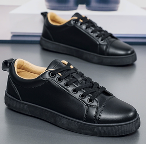 Nuove Scarpe Casual con Suola Rossa 2026, Sneakers Semplici per Giovani, Scarpe in Pelle di Tendenza, Scarpe Bianche da Pendolare - Product Image 2