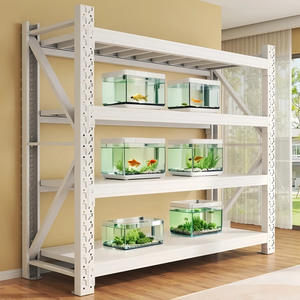 Garaj ve Endüstriyel Depolama Rafları için Çok Katmanlı Çelik Levha Raf Üniteleri Ayarlanabilir Raf Sistemleri - Product Image 6