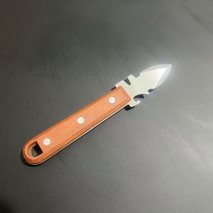 Couteau à huîtres en acier inoxydable 17,5 cm, outil robuste pour fruits de mer - Product Image 4