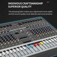 Console de mixage audio TNH PMR860 PMR1260 de haute qualité, équipement audio, effets DSP avec amplificateur de puissance pour les spectacles sur scène