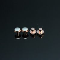 Rivet à contact bimétallique de qualité supérieure-Contacts de commutateur électrique en alliage argent-cuivre pour usage industriel