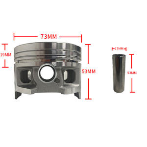 ชิ้นส่วนเครื่องยนต์รถจักรยานยนต์เหมาะสำหรับฮอนด้า XR250 XL250ชิ้นส่วนชุดลูกสูบทรงกระบอก73มม. Honda PCX - Product Image 2