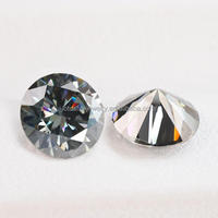 VVS gros Gra certifié D couleur gris foncé couleur Moissanite couleur pierres en vrac