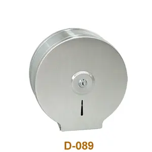 Haotian, venta al por mayor, modelo D-089, dispensador de papel de acero inoxidable