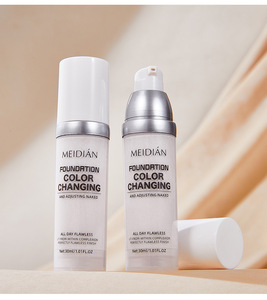 Fondotinta Liquido Cambia Colore 2026 Impermeabile con Protezione <span class=keywords><strong>Solare</strong></span> 24H Copertura Totale Sbiancante Idratante Base Adattante per la Pelle - Product Image 4