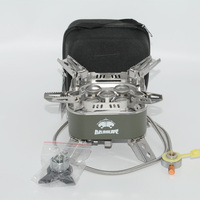 Réchaud à gaz butane portable pour le camping en plein air, pour pique-nique et barbecue