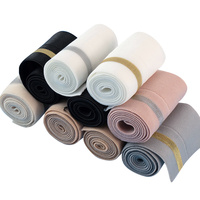 Fabricant d'élastique en nylon crochet personnalisé en silicone antidérapant pour vêtements