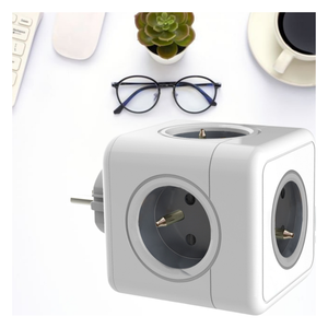 ปลั๊กไฟฟ้าดีไซน์มินิมอลยอดนิยมจากฝรั่งเศส 5 ช่องเสียบแบบ FR ขายดี - Product Image 1