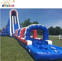WINSUN Nouveau Design Toboggan Aquatique Gonflable Commercial d'Extérieur, Piscine Ignifuge, Étanche, en PVC Sans Plomb, Certifié CE, >500kg