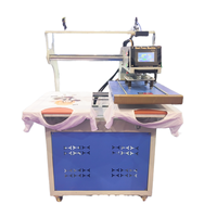 Mesin Press Panas Hidrolik Otomatis 40*50cm Dua Stasiun Efisiensi Tinggi untuk Cetak Kaos Kustom DIY, Polo, dan Sublimasi Foto