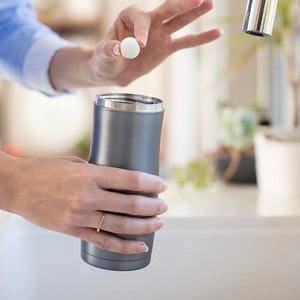 Таблетки для очистки всех натуральных бутылок с водой и резервуаров для удаления тяжелых пятен и запахов