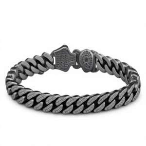 <b>Silver</b> Rhodium Plated Moissanite Animal Shape <b>Stacking</b> <b>Ring</b> for Unisex Gift - Product Image 3