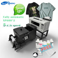 Nouvelle imprimante DTF A3 automatique haute vitesse XP600, kit complet Procolored pour transfert thermique sur T-shirt, casquette et tout textile, avec four de séchage, garantie 1 an