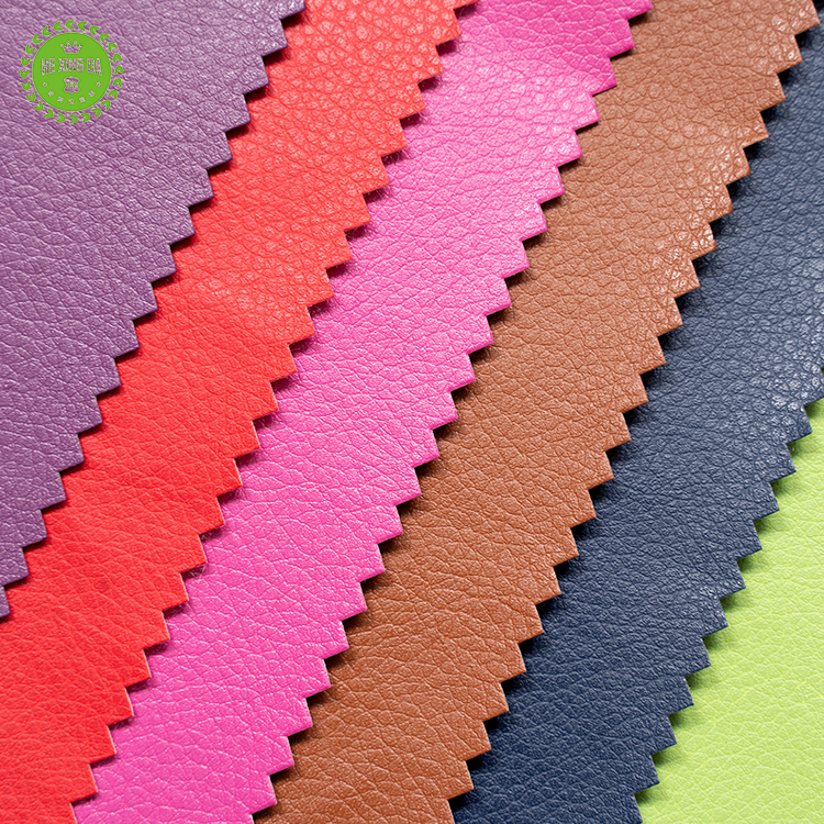 Wholesale Faux Synthetic PU Leather Fabric for Packaging Artificial Synthetic Leather