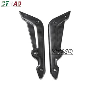 Para MV Agusta <span class=keywords><strong>Brutale</strong></span> <span class=keywords><strong>1000</strong></span> <span class=keywords><strong>RR</strong></span> RS Rush <span class=keywords><strong>1000</strong></span> Dragster 800 R/<span class=keywords><strong>RR</strong></span>/RC, Soporte de Guardabarros Delantero de Fibra de Carbono, Panel Lateral de Carenado, Acabado Mate - Product Image 2