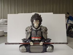 Statue en résine faite à la main du Grand Scribe <span class=keywords><strong>Balzac</strong></span>, très vendue, en provenance du Fujian - Product Image 3
