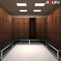 Armoire de vestiaire en bois pour étudiants et athlètes, en stratifié compact phénolique ignifuge et imperméable, pour salle de sport